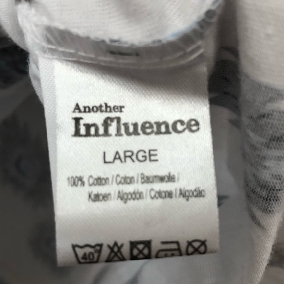 (MENS) ANOTHER INFLUENCE | Diamond Patterned Tee - Picture 6 of 7